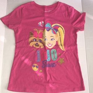 Jojo Siwa Graphic Pink Girls Tee